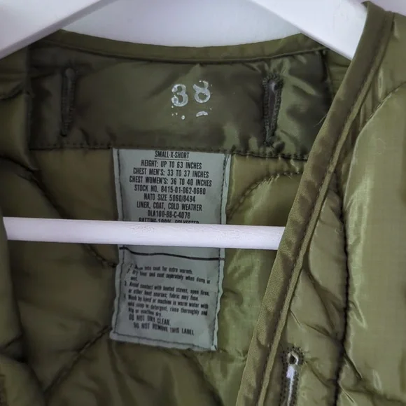 Vintage Military Liner Jacket - Picture 2 of 5